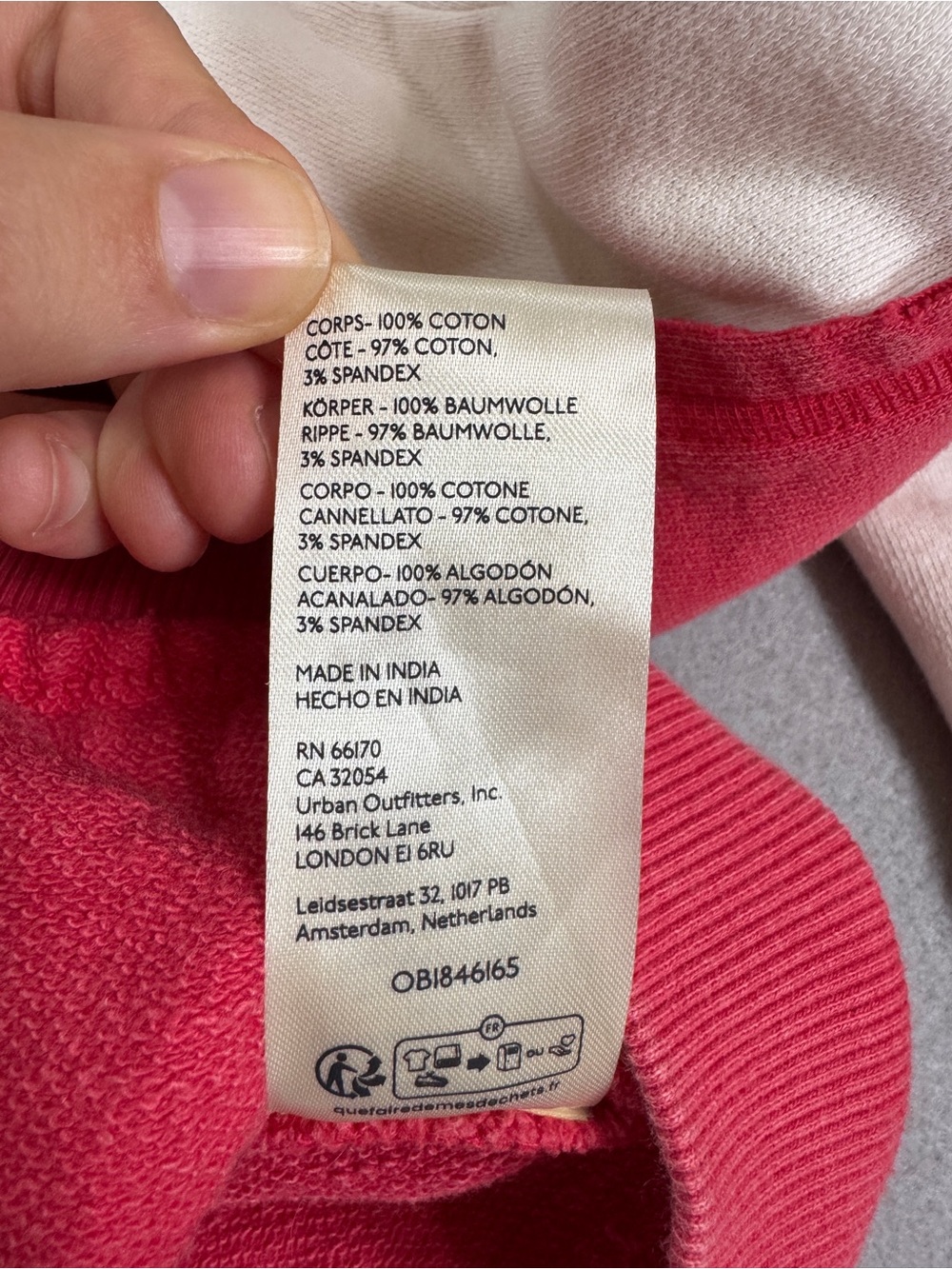 Free People We The Free Cori Moto Colorblock Zip Hoodie Jacket Small Festival - Picture 13 of 13
